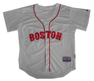 Casaca De Baseball - Boston Red Sox - 34 - Xl - Mjc