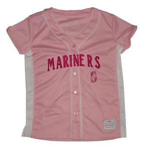 Casaca De Baseball - L - Seattle Mariners (juvenil/mujer) -