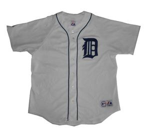 Casaca De Baseball - Xl - Detroit Tigers - Mjc