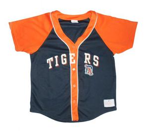 Casaca De Baseball - Xl - Detroit Tigers (juvenil/mujer) - T