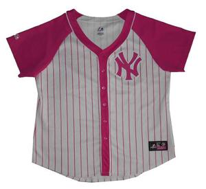 Casaca De Baseball - Xl - New York Yankees (juvenil/mujer) -