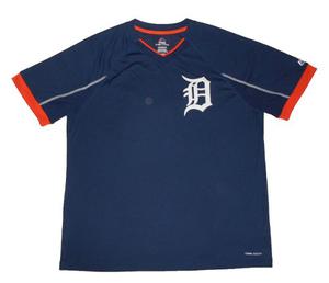 Casaca De Baseball - Xxl - Detroit Tigers - Mjc