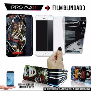 FUNDA PROMAX + vidrio templado