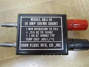 Fluke 80J-10 Current Shunt 80J10