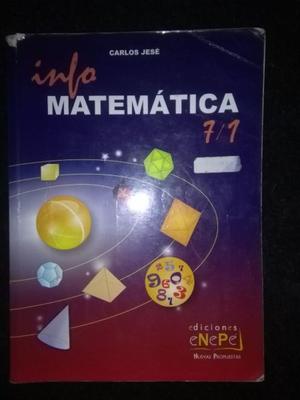 Info Matemática 7/1 - Carlos Jesé - Enepé