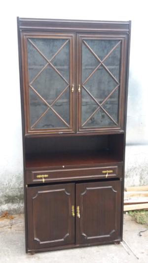 Mueble vitrina modular