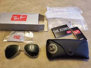 Ray Ban Aviator Originales, talle 55 (Small)