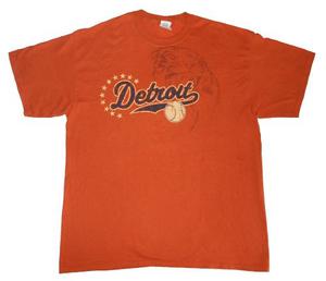 Remera De Baseball - Xl - Detroit Tigers - Gdn