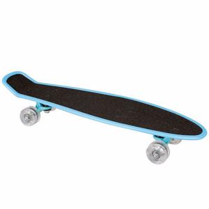 Skate Mini Longboard Tuxs Trucks De Aluminio Patineta Abec 5