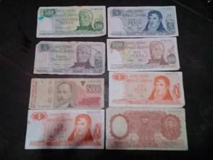 Billetes peso argentino