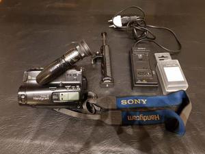 Cámara De Video Sony Video 8 Handycam, Batería, Cargador