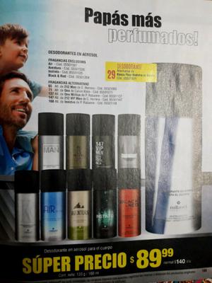 Desodorante en Aerosol Masculino