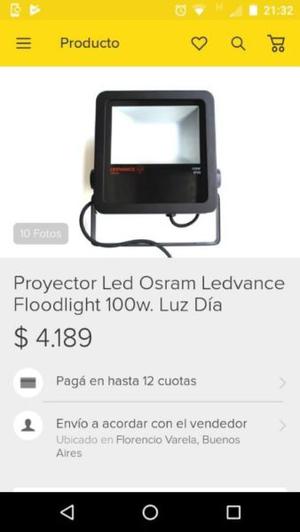 Reflector LED osram 100 wats