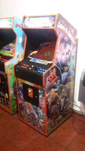 Arcade Multijuegos Led  Juegos + Rockola Karaoke Clips