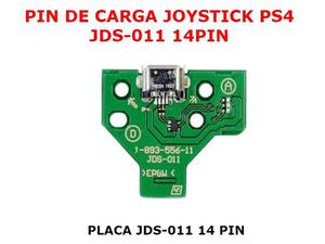 Pin De Carga Placa Green Joytistick Ps4 14 Pines Jds-011
