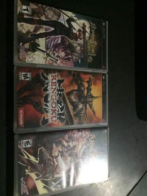 X3 Juegos De Psp Originales En Excelente Estado