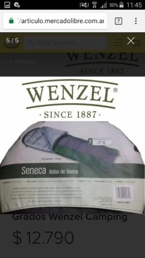 Bolsa de dormir Wenzel para temperaturas -7 C