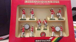 Britains Us Marine Corps Band Made England 1:32 Metal