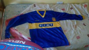 Camiseta de boca usada talle 4 es grande