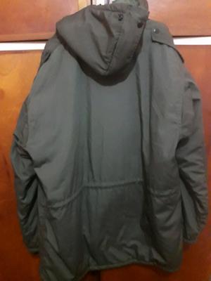 Campera parka para caza y pesca