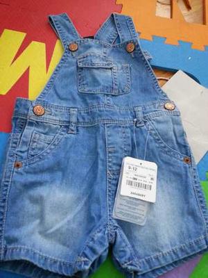 Jardinero Jean Zara Nuevo Unisex..divino