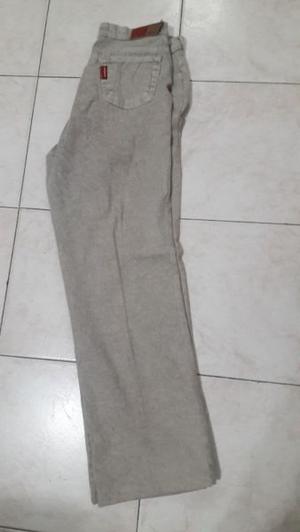 Jean T: 48 Gatopardo elastizado recto beige