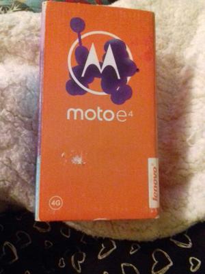 Motorola E4 nuevo en caja,sin uso