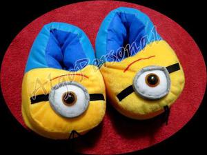 Pantuflas Super Originales De Minions!! - Excelente Calidad