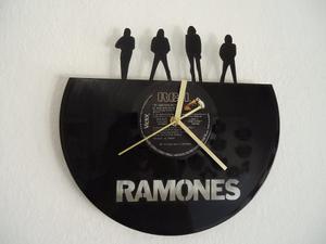 Reloj De Disco De Vinilo Ramones