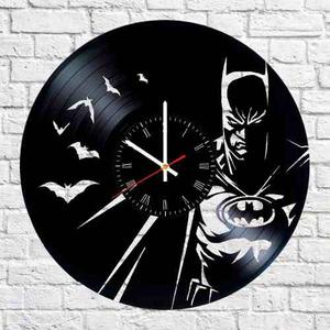 Reloj Vinilo Batman Regalo Original Vintage Retro Comics