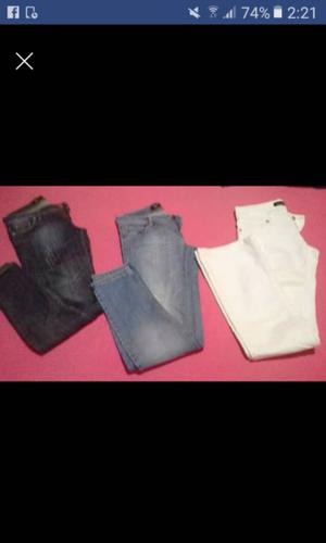 Tres jeans ZHOUE talle 34 y 35!