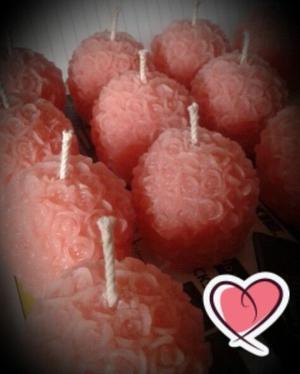 Velas Rosetas chicas 6x5