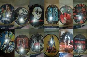 Venta De Relojes Personalizados En Discos De Vinilo !!!!