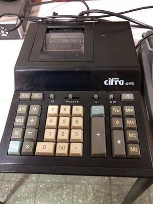 calculadora con rollo cifra