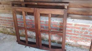 ventana de madera 1x1 con marcoBARRIO SAN LUIS $800