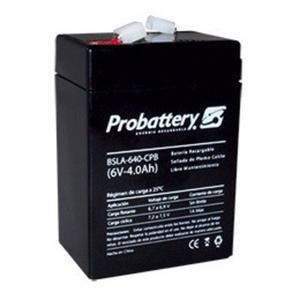 Bateria Probattery 6v 4ah Usos Multiples Plomo Acido Calcio