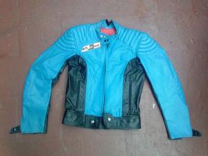 Chaqueta Campera Dainese Italiana en cuero Talle S USA 36