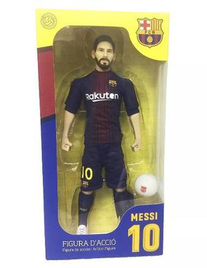 Muñeco Figura De Acción Messi Barcelona 30cm Once