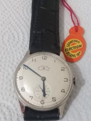 Antiguo Reloj Election A Cuerda  Excelente