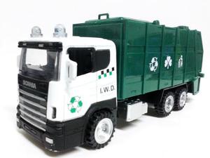 Camion Scania Basura Reciclable Esc1:36 Coleccion Metalico