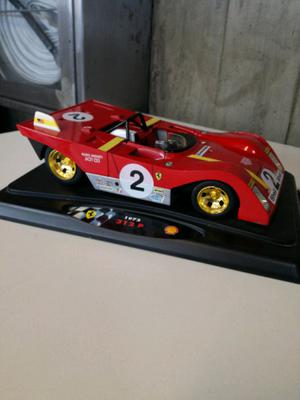 Ferrari 312 p Mario Andretti Jacky ickx escala 1/18