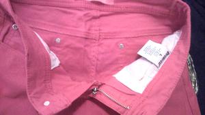 Jeans rosa inportado