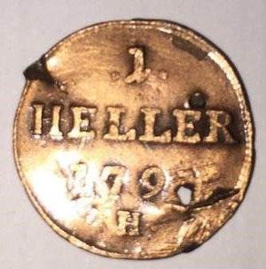 Moneda- Austria Antigua-1 Heller  - Valor !! Tesoros