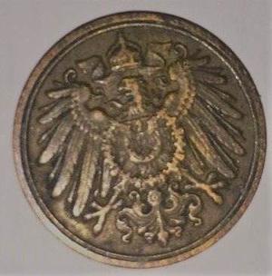 Moneda -alemania Reich - 1 Pfennig -  !! - Tesoros