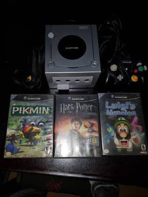 Nintendo Gamecube + 3 Juegos Originales