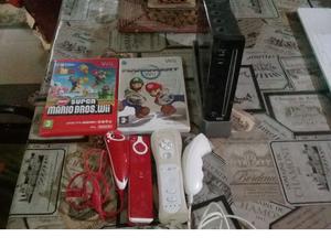 Nintendo Wii 2joysticks con Nunchucks dos juegos originales