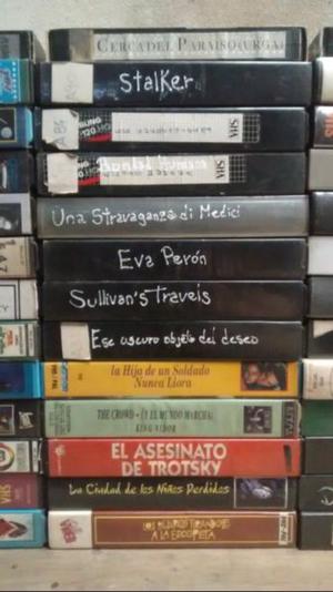 Películas eh VHS títulos varios