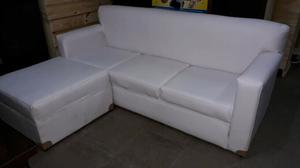 Sillon esquinero blanco