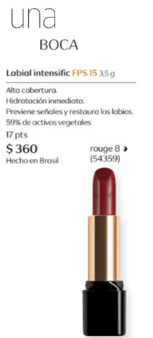 Una - Labial intensific - Rouge 8