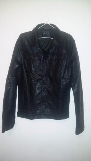 Campera de cuero hombre